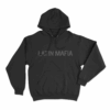Latin Mafia Rhinestone Logo Unisex Hoodie Black